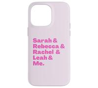 Matriarches juives et Moi : Sarah, Rebecca, Rachel, Leah & Moi Coque pour iPhone 14 Pro Max