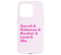 Matriarches juives et Moi : Sarah, Rebecca, Rachel, Leah & Moi Coque pour iPhone 15 Pro
