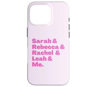 Matriarches juives et Moi : Sarah, Rebecca, Rachel, Leah & Moi Coque pour iPhone 16 Pro