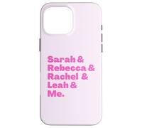 Matriarches juives et Moi : Sarah, Rebecca, Rachel, Leah & Moi Coque pour iPhone 16 Pro Max