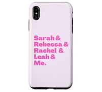 Matriarches juives et Moi : Sarah, Rebecca, Rachel, Leah & Moi Coque pour iPhone XS Max