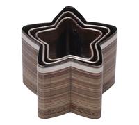 matrice à découper le cuir en étoile à 5 pointes,Ensemble de matrices à découper le cuir,Moule à poinçonner le cuir en étoile à 5 pointes,Ensemble de matrices à poinçonner le cuir,Kit de moules à déco