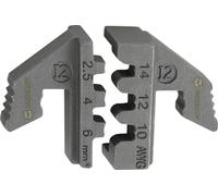 Matrice à sertir TOOLCRAFT PLE-0I2 818646 pour connecteurs solaires, adapté pour marque (pinces): TOOLCRAFT, 2,5 à 6 mm2, PZ-500