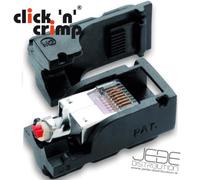 Matrice click'n'crimp CIMCO 106019 fiches Western 8 pôles blindées CIMCO