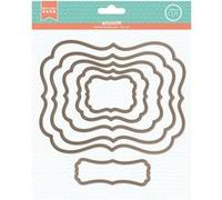 Matrice de coupe Artemio - Cadres - de 6 à 17 cm - 6 pcs Multicolore G