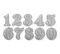 Matrice de découpe 1,9 x 0,8 cm - Small numbers - Rayher Transparent G