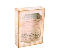 Matrice de Découpe Bigz XL/Framelits 664419 Boîte curieuse de Tim Holtz