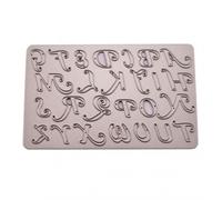 Matrice De Découpe De Gaufrage En Métal, Lettres Et Chiffres Anglais Créatifs, Matrice De Découpe En Acier Au Carbone, Modèle De Carte En Papier, Bricolage