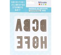 Matrice De Découpe (Die) Alphabet En 5 Feuilles