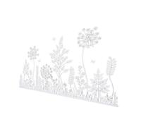 Matrice de Découpe DIY en Acier au Carbone, Motif Fleurs et Herbe