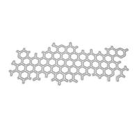 Matrice de découpe en dentelle en acier au carbone pour la fabrication de cartes, d'albums photo, la décoration, le cuir, les matrices rectangulaires