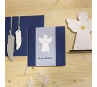 Matrice de découpe en métal 6,5 x 4,5 cm - Ange gardien Transparent G