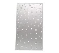 Matrice de découpe en métal avec feuilles et mots - Cadeau créatif pour enfants, adolescents, garçons, Noël - Pour la fabrication de cartes