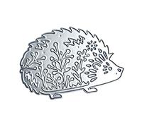 Matrice de découpe en métal en forme de hérisson pour loisirs créatifs - Pochoir de gaufrage en acier au carbone - Pochoir pour scrapbooking - Pour cartes et loisirs créatifs