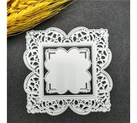 Matrice de Découpe en Métal pour Bordures de Fond - Moule de Coupe, Pochoirs d’Embossage et Couteau de Scrapbooking