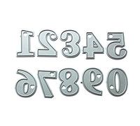 Matrice de découpe en métal pour cuir, lettres et chiffres - Pochoirs de service pour le rangement de bijoux, la décoration de la maison - Matrices de découpe pour la fabrication de boîtes