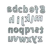 Matrice de découpe en métal pour cuir, lettres et chiffres - Pochoirs de service pour le rangement de bijoux, la décoration de la maison - Matrices de découpe pour la fabrication de boîtes