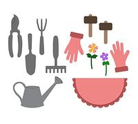 Matrice de découpe en métal pour la fabrication de cartes, gants, arrosoir, fleurs pour le bricolage, le scrapbooking, la fabrication de cartes en papier, les loisirs créatifs, les matrices de découpe