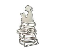 Matrice de découpe en métal pour livre de lecture, scrapbooking, cartes, album photo, décoration