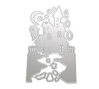 Matrice de découpe exquise en métal - Motif mignon - Pochoir de gaufrage pour scrapbooking, album photo, décoration de Noël, pour la fabrication de cartes et les décorations