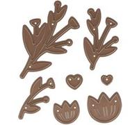 Matrice de découpe fleurs Gris G