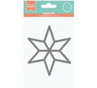 Matrice de découpe Merry Christmas - Etoile 10,5 x 9,2 cm - Artemio G