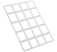 Matrice de Découpe Métal Argentée pour Cartes, Style | Acier au Carbone Poli, Effet Bord Timbré, Usage Journal et Autocollants, Loisirs Créatifs