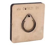 Matrice de découpe pour cuir, matrice de découpe en forme de carte de contrôle d’accès, matrice de poinçonnage en acier allié de précision pour cuir, adaptée à la fabrication
