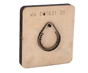 Matrice de découpe pour cuir, matrice de découpe en forme de carte de contrôle d’accès, matrice de poinçonnage en acier allié de précision pour cuir, adaptée à la fabrication