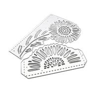 Matrice de Découpe, Scrapbooking Dies en Métal, Tournesol Gaufrage de Bricolage Dies, Dentelle Matrices de Découpage, Pochoirs de Découpe pour Gaufrage pour Cartes de Vœux, Albums Photo, Invitations