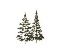matrice de découpe thinlits set 2 pieces - sapins forestiers par tim holtz siz660978