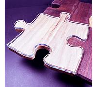 Matrice de défonceuse en acrylique, pièce de puzzle, pour charcuterie, maison, cuisine, planche à découper (grand)