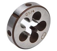 Matrice de Filetage G1/4 en Acier allié 5 Trous de Copeaux, Haute Précision, Forte ténacité, Installation Facile, Artisanat pour le Filetage de Tuyaux