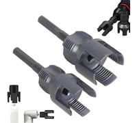 Matrice de filetage haute résistance pour tuyau de 1,27 cm et 1,9 cm permettant une commutation interne externe rapide et un fonctionnement fluide. Coupe-fil intégré