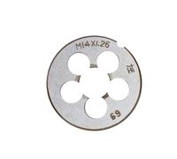 Matrice de filetage ronde 1 pièce de filière de filetage métrique à gauche for machine à métaux M3 M6 M8 M10 M12 M14 M16 M18 M20(M14x1.0 Left Hand)