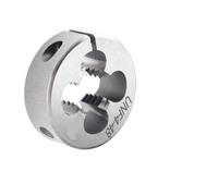 Matrice de filetage ronde 1 pièce de matrices rondes réglables UNC UNF UNS 0-80 2-64 4-48 8-36 10-28 12-28 1/2 5/16 3/8 1/4 matrice de filetage fin(UNS10-40)
