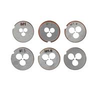 Matrice de filetage ronde Filière à filetage à droite M1 M2 M3 M4 M5 M6 M7 M8 M9 M10, outil manuel for filetage métrique(M7x0.5)