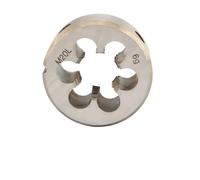 Matrice de filetage ronde Filière de filetage à gauche, 1 pièce, outils de coupe de filetage métrique for le travail des métaux M3 M4 M5 M6 M8 M10 M12 M14 M16 M18 M20(Left Hand M3x0.5)