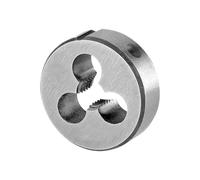 Matrice de filetage ronde Filière de filetage ronde métrique M6 x 0,5, M6 x 0,75, M6 x 1,0, pas à droite(M6X0.5)