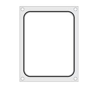 Matrice pour scelleuse Hendi pour barquettes sans compartimentation 227x178 mm