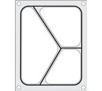 Matrice de scellage récipient en trois compartiments 227x178 mm - Hendi HENDI