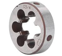 Matrice de Tuyau, Filière de Taraud Ronde en Acier allié G3/4, épaisseur de 16 Mm, Diamètre Extérieur de 55 Mm, 6 Trous D'élimination des Copeaux, élimination Rapide des Copeaux,