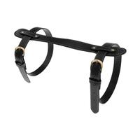 Matrice de Yoga - Porte-Sac de Couchage de Moto, Sangle en Cuir PU avec Poignée Extérieure, Support Réglable Portable | Voyage Camping Tapis Tapis Tapis Accessoires de Transport