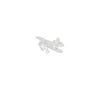 Matrice Découpe Delicate Die Avion 11 X 6,4cm