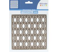 Matrice Découpe (Die) Blue Ethnic Hexagones - Artémio