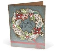 Matrice découpe (die) framelits sizzix (et tampon) greetings - sizzix G