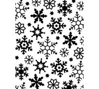 Artemio – Matrice d'embossage Grands Flocons – 11 x 15 cm