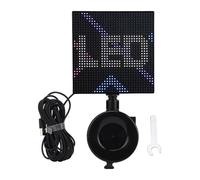 Matrice LED Affichage de 32x32 pixels 5x5in Contrôle de l'application Bluetooth Animation de modèle de texte personnalisé Écran de signe LED programmable