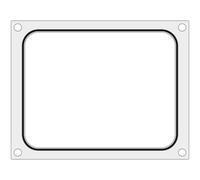 Matrice pour scelleuse Hendi pour barquettes sans compartimentation 227x178 mm