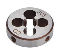 Matrice ronde UNC exquise de haute précision pour le traitement général du filetage, nombre de trous de copeaux : 4, diamètre extérieur : 30 mm, épaisseur : 8 mm.